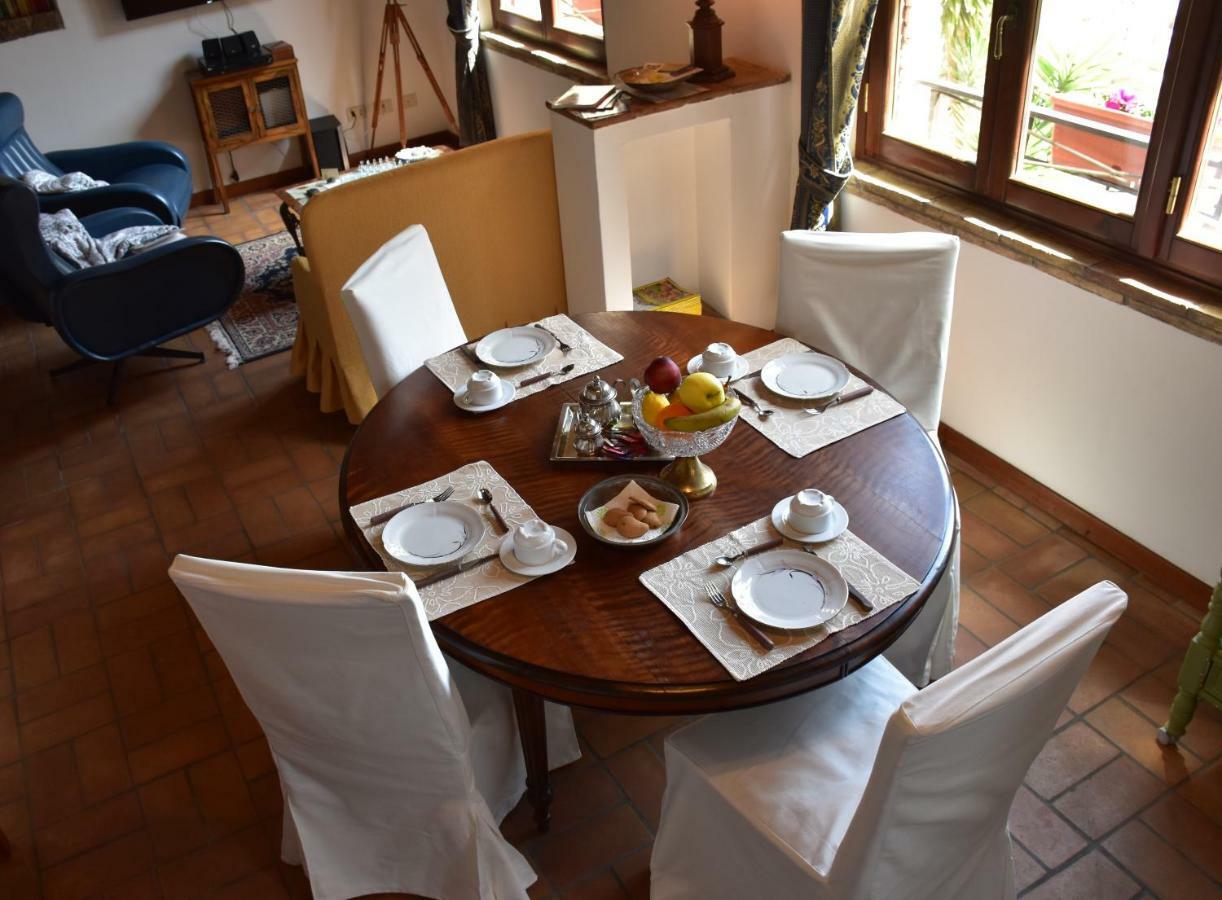 Al Castello Di Leprignano Apartment Capena Bagian luar foto